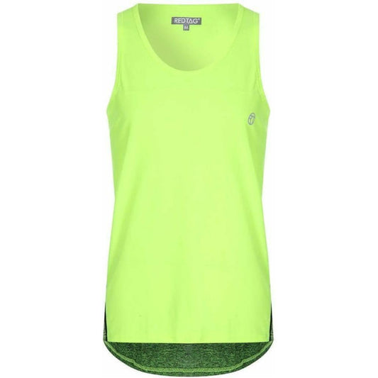 Red Tag Activewear Reflective Mens Running Vest - Yellow - Start Fitness