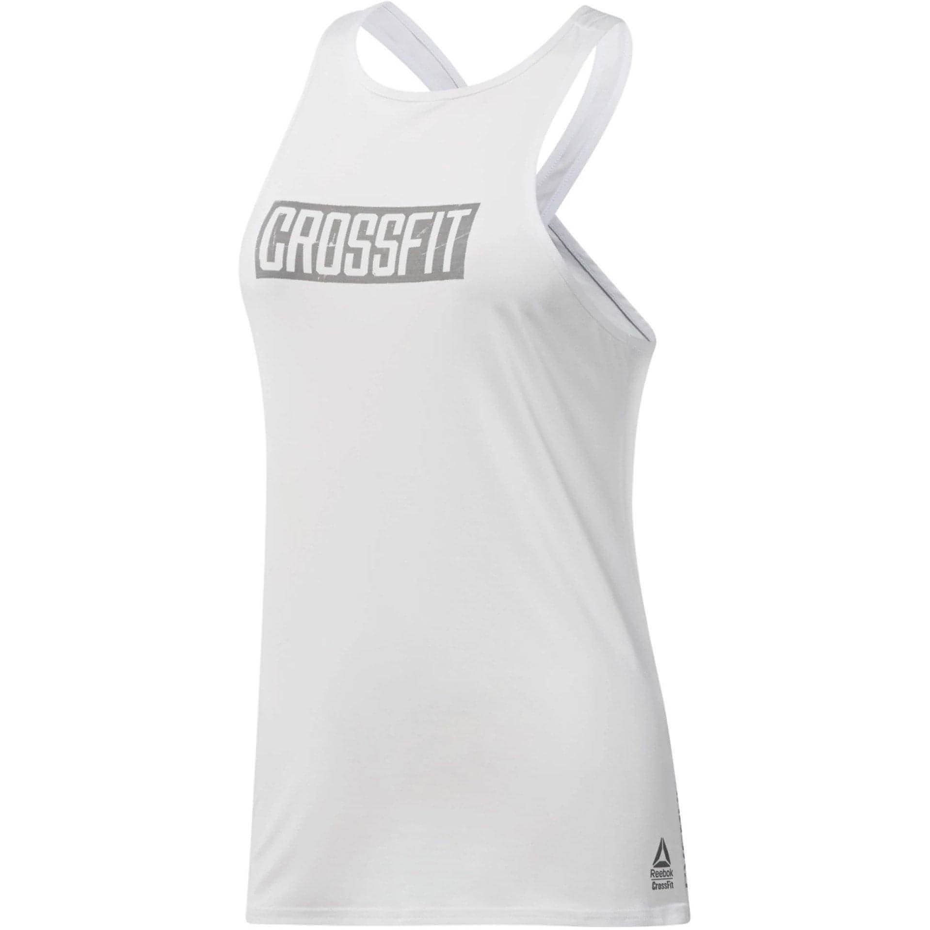 Reebok Crossfit Activchill Womens Training Vest Tank Top - White - Start Fitness
