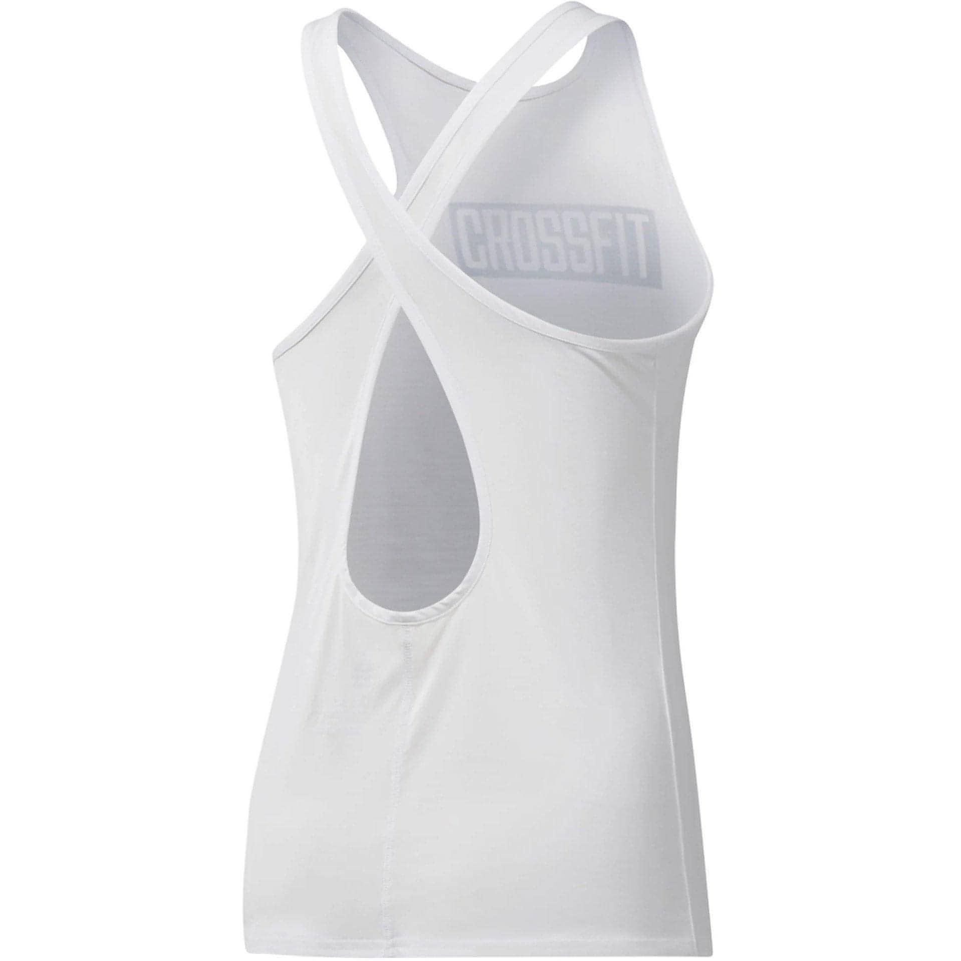 Reebok Crossfit Activchill Womens Training Vest Tank Top - White - Start Fitness
