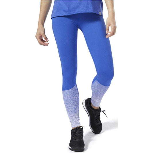 Reebok Crossfit Lux Fade Womens Long Training Tights - Blue - Start Fitness