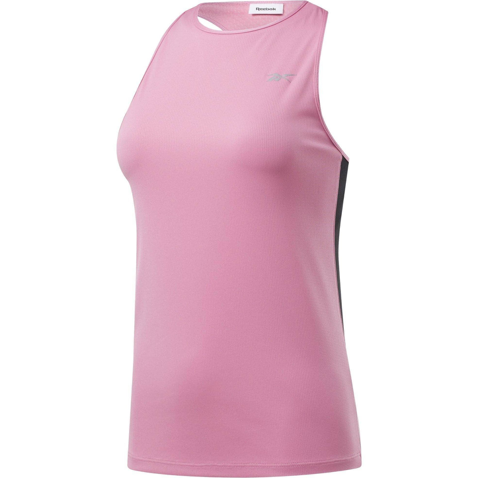 Reebok Essentials Womens Running Vest Tank Top - Pink - Start Fitness
