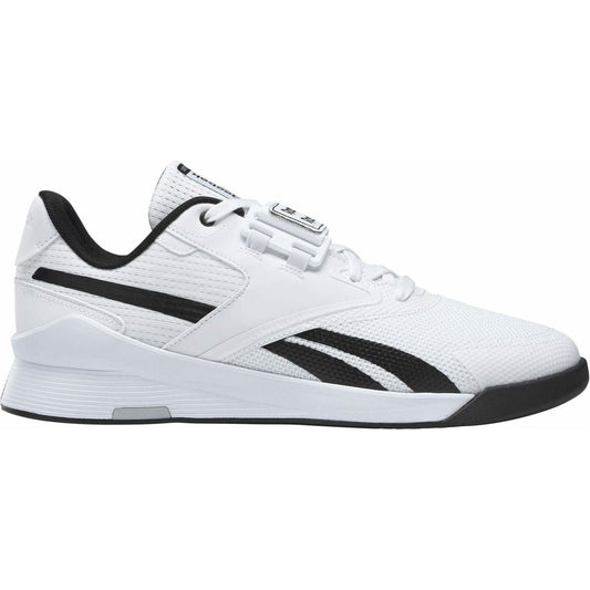 Reebok Lifter PR II Mens Weightlifting Shoes - White - Start Fitness