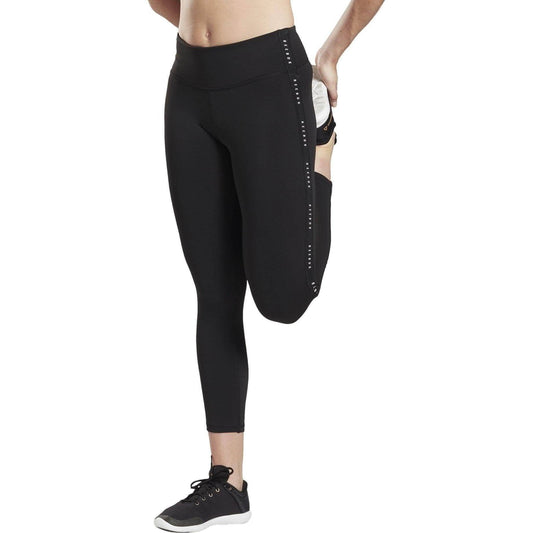 Reebok Studio Lux 2.0 Womens 7/8 Training Tights - Black - Start Fitness