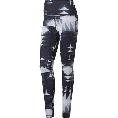Reebok Sudio LUX Bold 2.0 High Rise Womens Long Training Tights - Black - Start Fitness