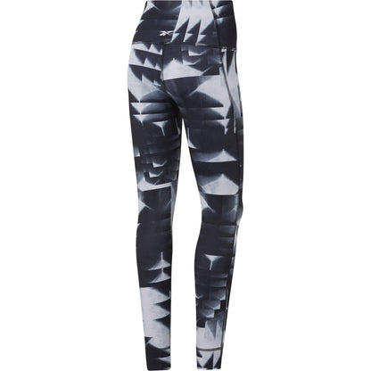 Reebok Sudio LUX Bold 2.0 High Rise Womens Long Training Tights - Black - Start Fitness