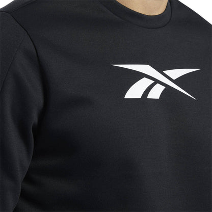 Reebok TS Crew Mens Training Sweatshirt - Black - Start Fitness