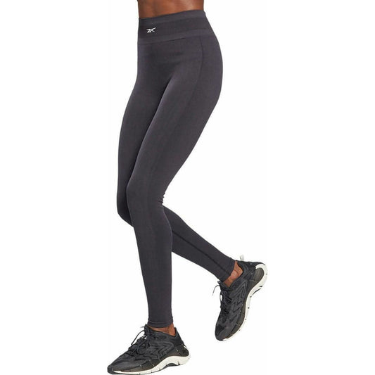 Reebok United By Fitness Myoknit Womens Long Training Tights - Black - Start Fitness