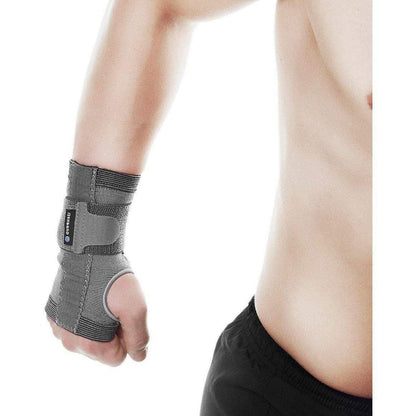 Rehband QD Knitted Wrist Support - Grey - Start Fitness