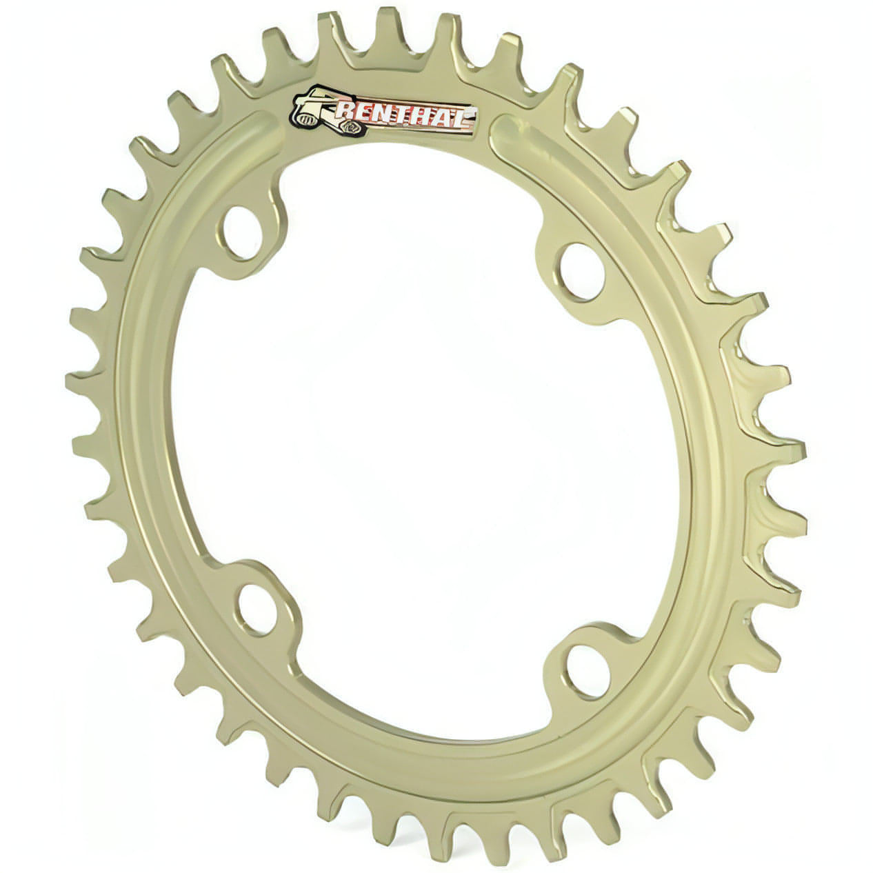 Renthal 1XR 4-Arm 104BCD Chainring 30T - Gold 5026190152034 - Start Fitness