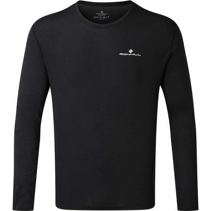 Ronhill Core Long Sleeve Mens Running Top - Black - Start Fitness
