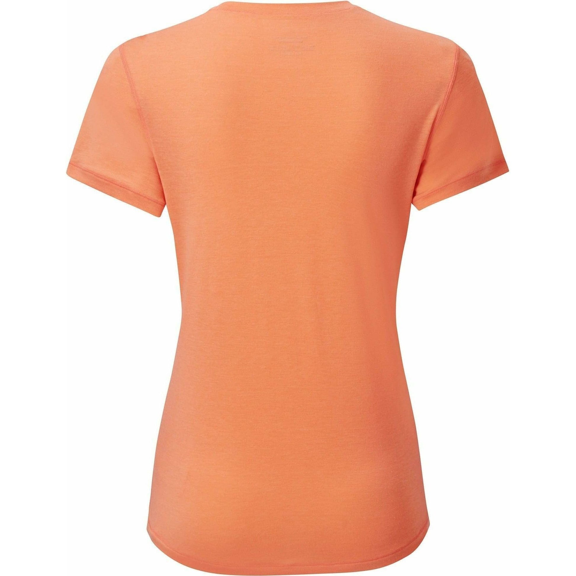 Ronhill Life Tencel Short Sleeve Womens Running Top - Orange - Start Fitness