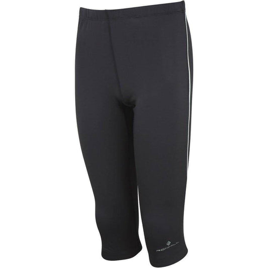 Ronhill Pursuit 3/4 Capri Junior Running Tights - Black 5051508029074 - Start Fitness