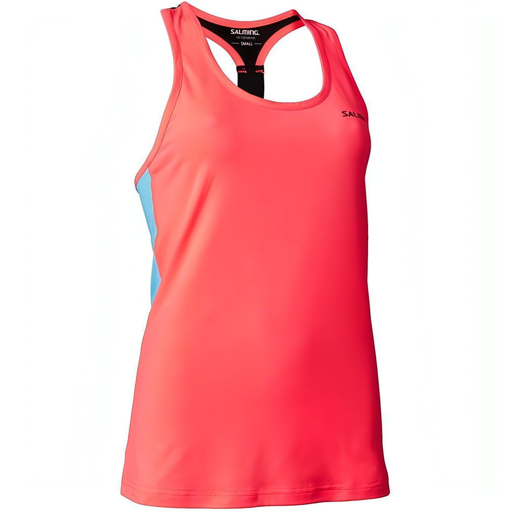 Salming T-Back Womens Running Vest Tank Top - Pink - Start Fitness