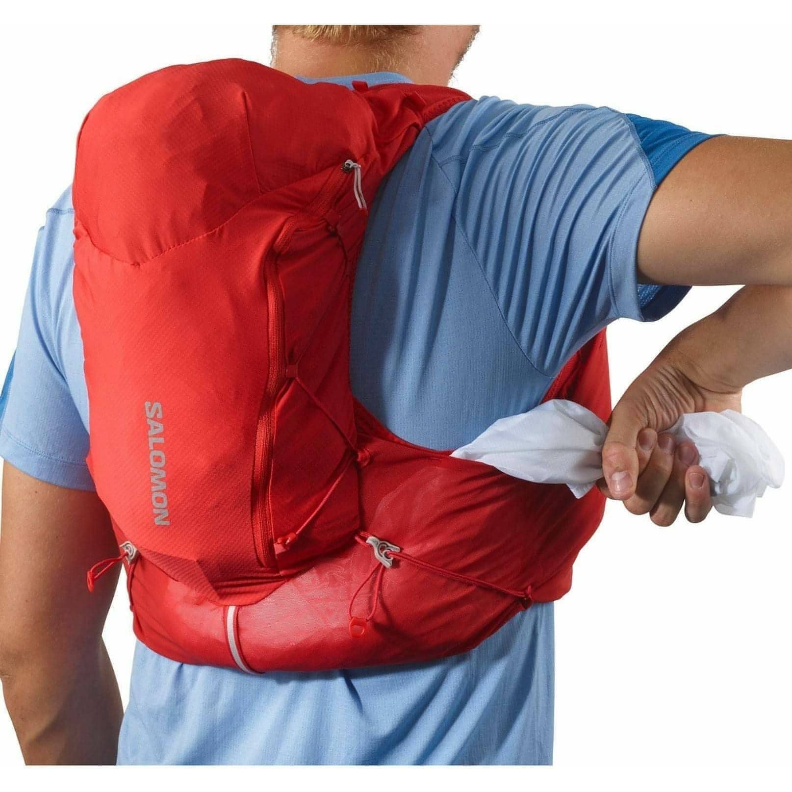 Salomon ADV Skin 12 Set Running Backpack - Red - Start Fitness