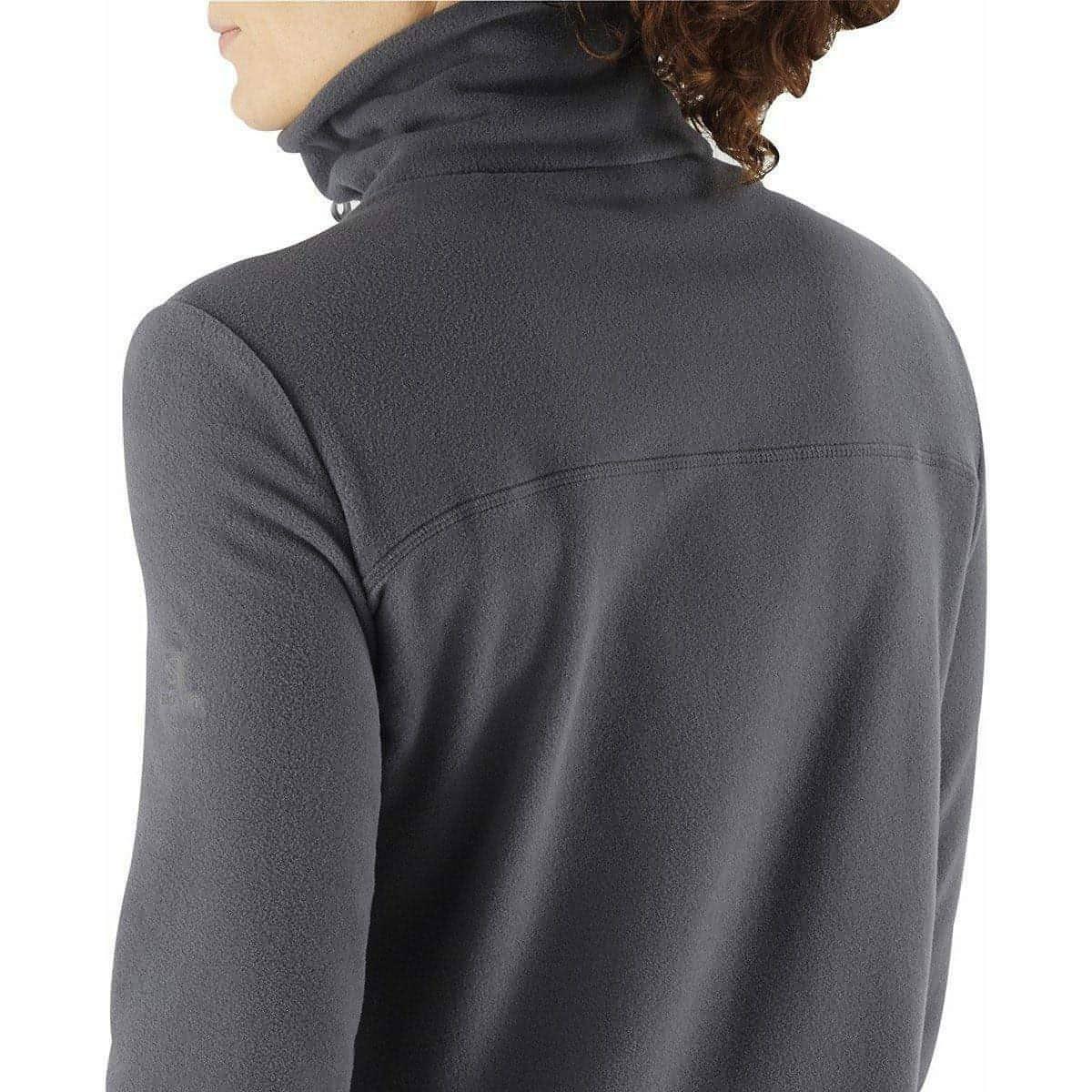 Salomon Essential Cozy Womens Fleece Jacket - Grey - Start Fitness