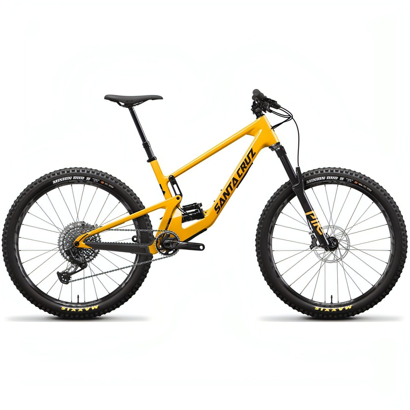 Santa Cruz 5010 4 CC X01 Mountain Bike 2022 - Golden Yellow - Start Fitness