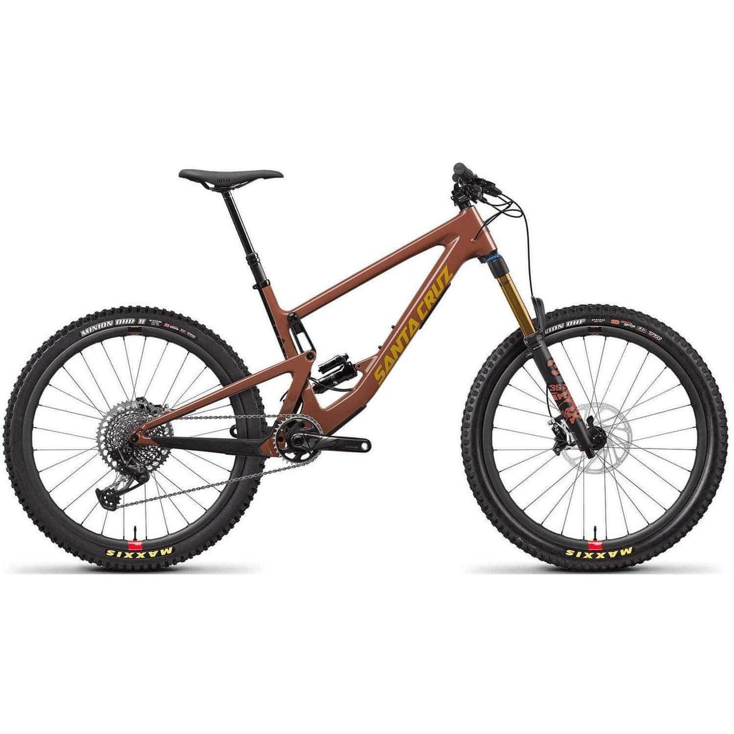 Santa Cruz Bronson 3 CC X01 Reserve Mens Mountain Bike 2021 - Red Tide 5054977113510 - Start Fitness