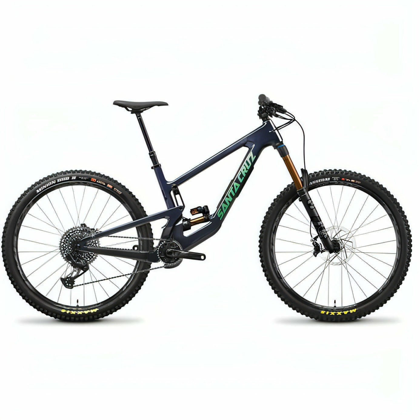 Santa Cruz Megatower 2 CC X01 Carbon Mountain Bike 2022 - Blue - Start Fitness