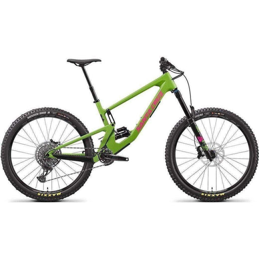 Santa Cruz Nomad 5 C S Carbon Mountain Bike 2022 - Adder Green - Start Fitness
