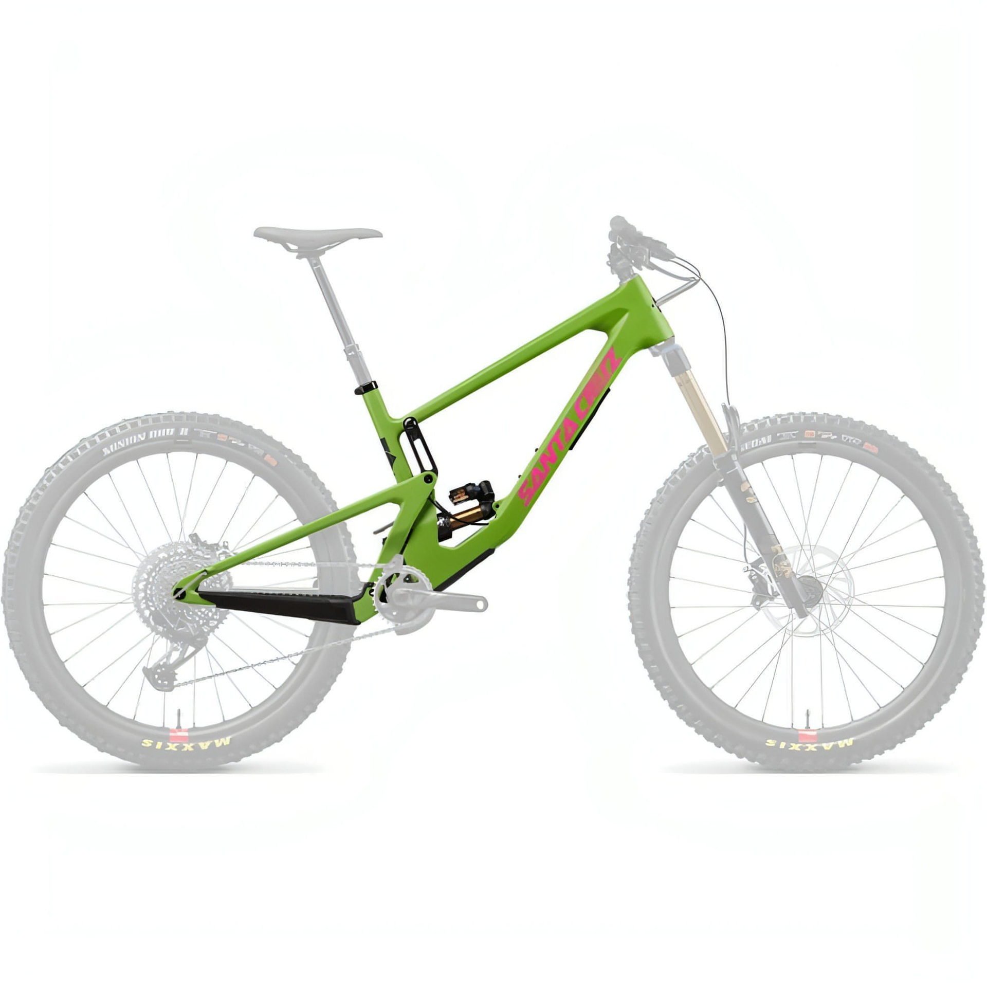 Santa Cruz Nomad CC Mountain Bike Frame 2022 Adder Green