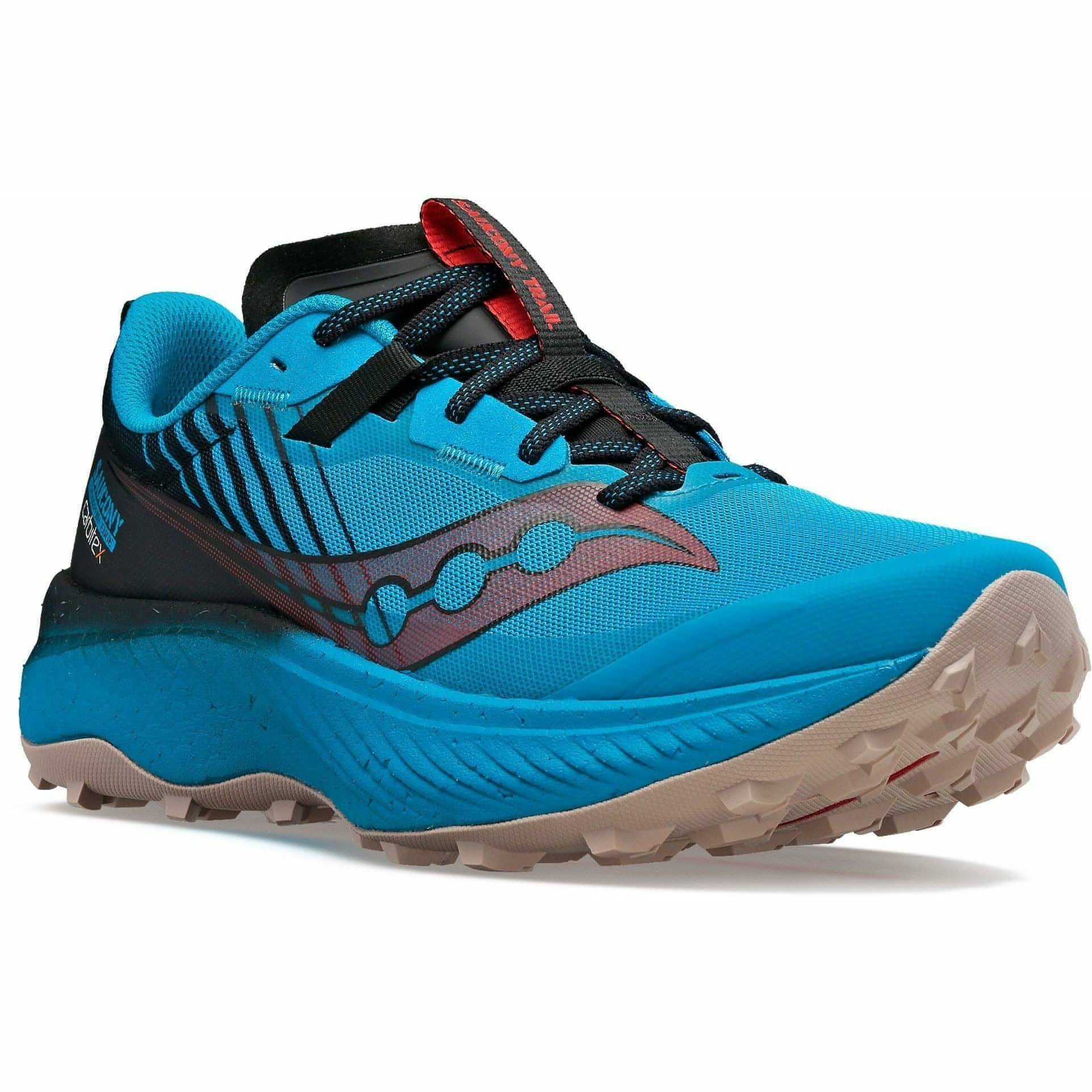 Saucony Endorphin Edge Womens Trail Running Shoes - Blue - Start Fitness