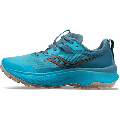 Saucony Endorphin Edge Womens Trail Running Shoes - Blue - Start Fitness