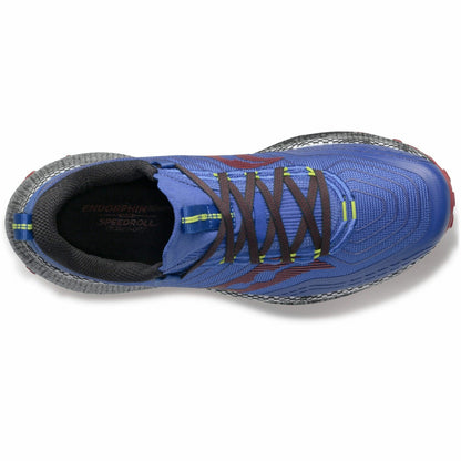 Saucony Endorphin Trail Mens Running Shoes - Blue - Start Fitness