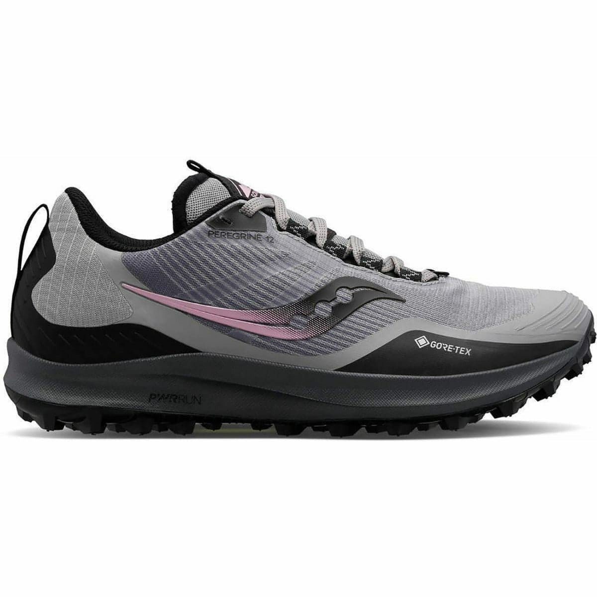 Saucony Peregrine 12 GTX Womens Trail Running Shoes - Grey - Start Fitness