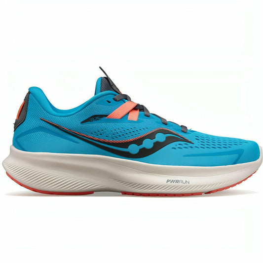 Saucony Ride 15 Womens Running Shoes - Blue - Start Fitness