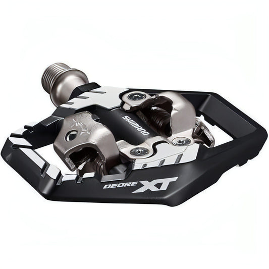 Shimano XT M8120 SPD Trail Pedals - Black 4550170444204 - Start Fitness