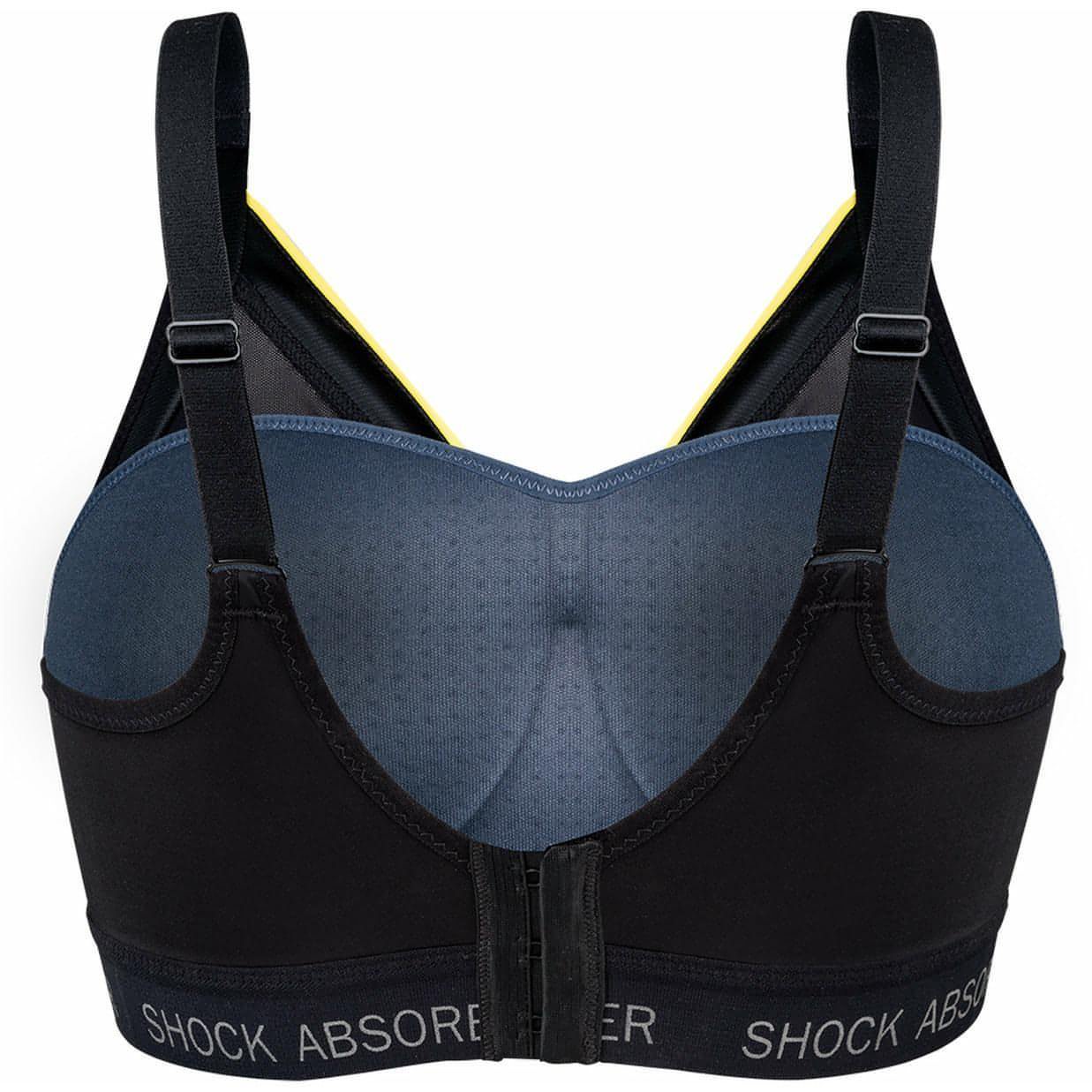 Shock Absorber Active Shaped Support Womens Sports Bra - Grey - Start Fitness