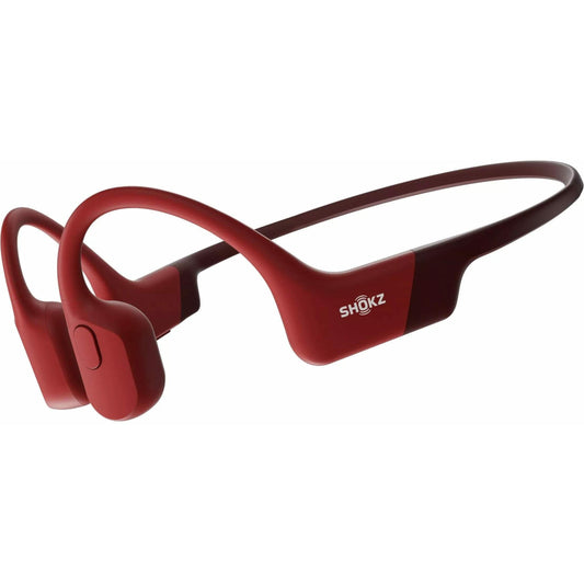 Shokz OpenRun Wireless Bone Conduction Running Headphones - Red 850033806199 - Start Fitness