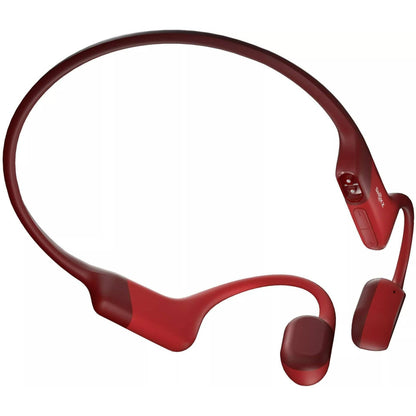 Shokz OpenRun Wireless Bone Conduction Running Headphones - Red 850033806199 - Start Fitness