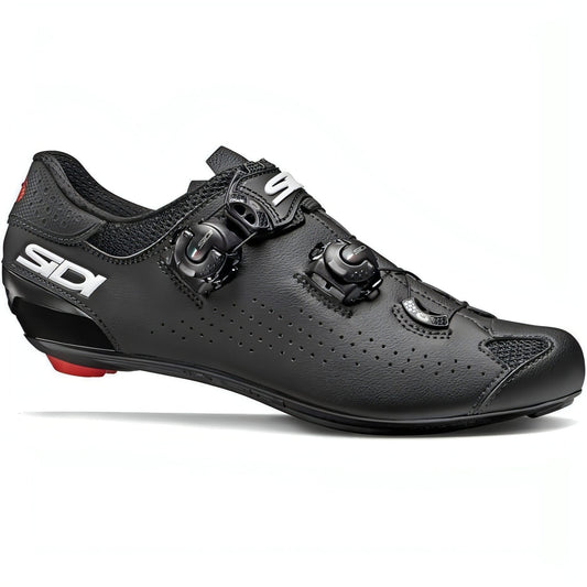 Sidi Genius 10 Road Cycling Shoes - Black - Start Fitness