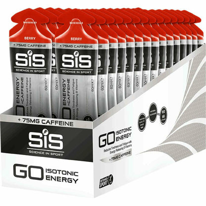 SiS Go Energy Gel Plus Caffeine 60ml (Box of 30) 5025324322558 - Start Fitness