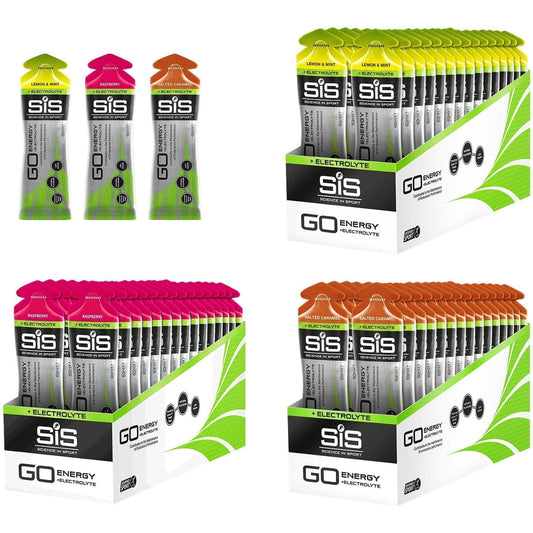 SiS GO Energy Gel Plus Electrolyte 60ml (Box of 30) - Start Fitness
