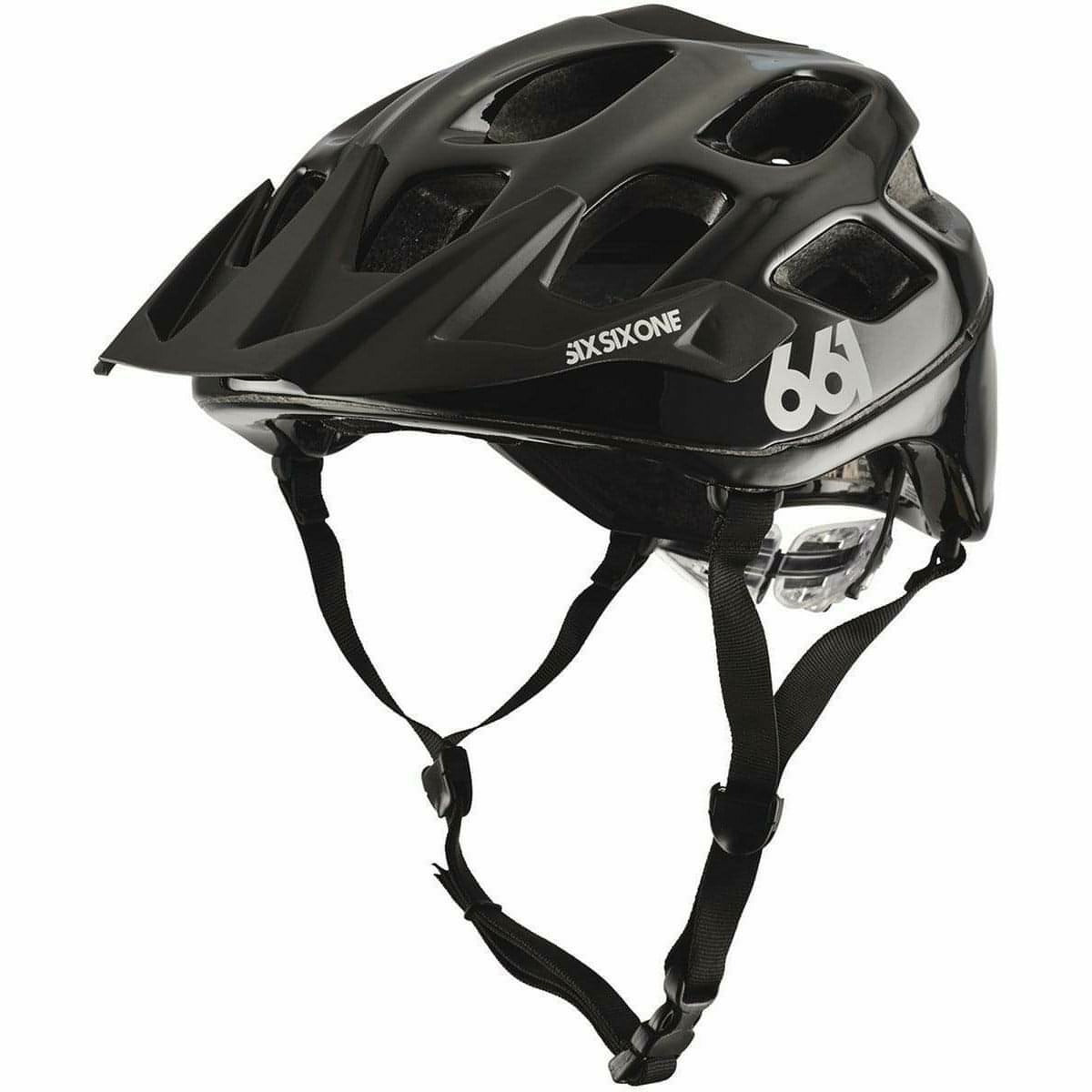 SixSixOne Recon Scout MTB Cycling Helmet - Black - Start Fitness