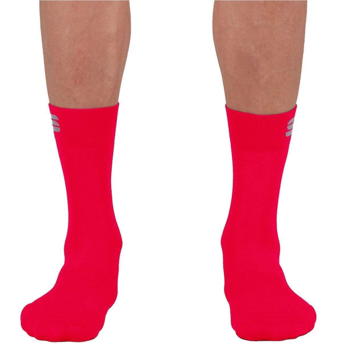 Sportful Matchy Cycling Socks - Red - Start Fitness
