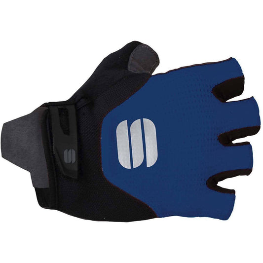 Sportful Neo Fingerless Cycling Gloves - Blue - Start Fitness