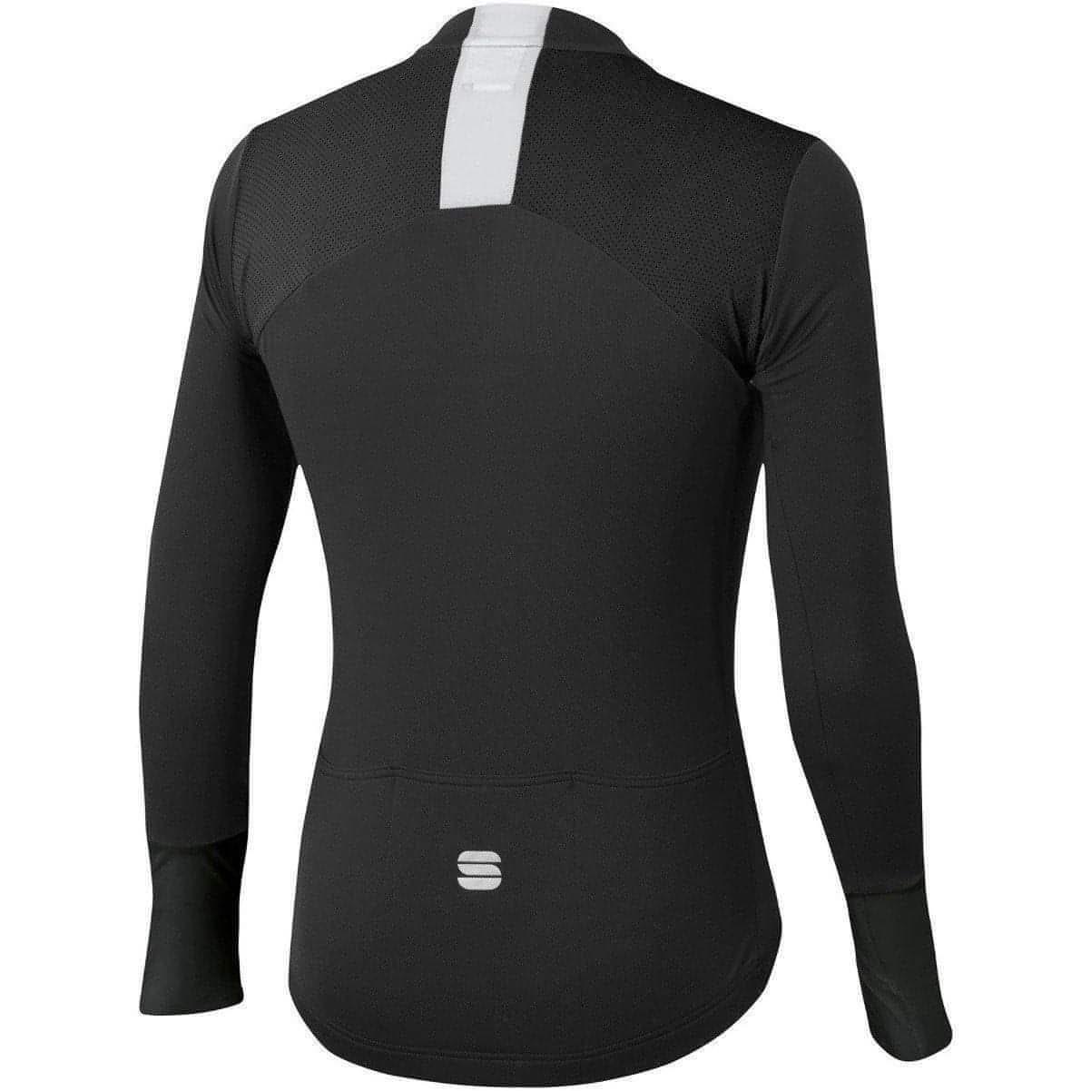 Sportful Strike Long Sleeve Mens Cycling Jersey - Black - Start Fitness