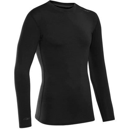 Sub Sports Core Compression Long Sleeve Mens Base Layer Top - Black - Start Fitness