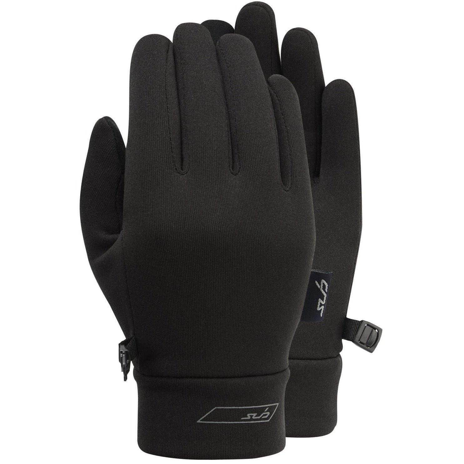 Sub Sports Core Touch Screen Winter Running Gloves - Black - Start Fitness