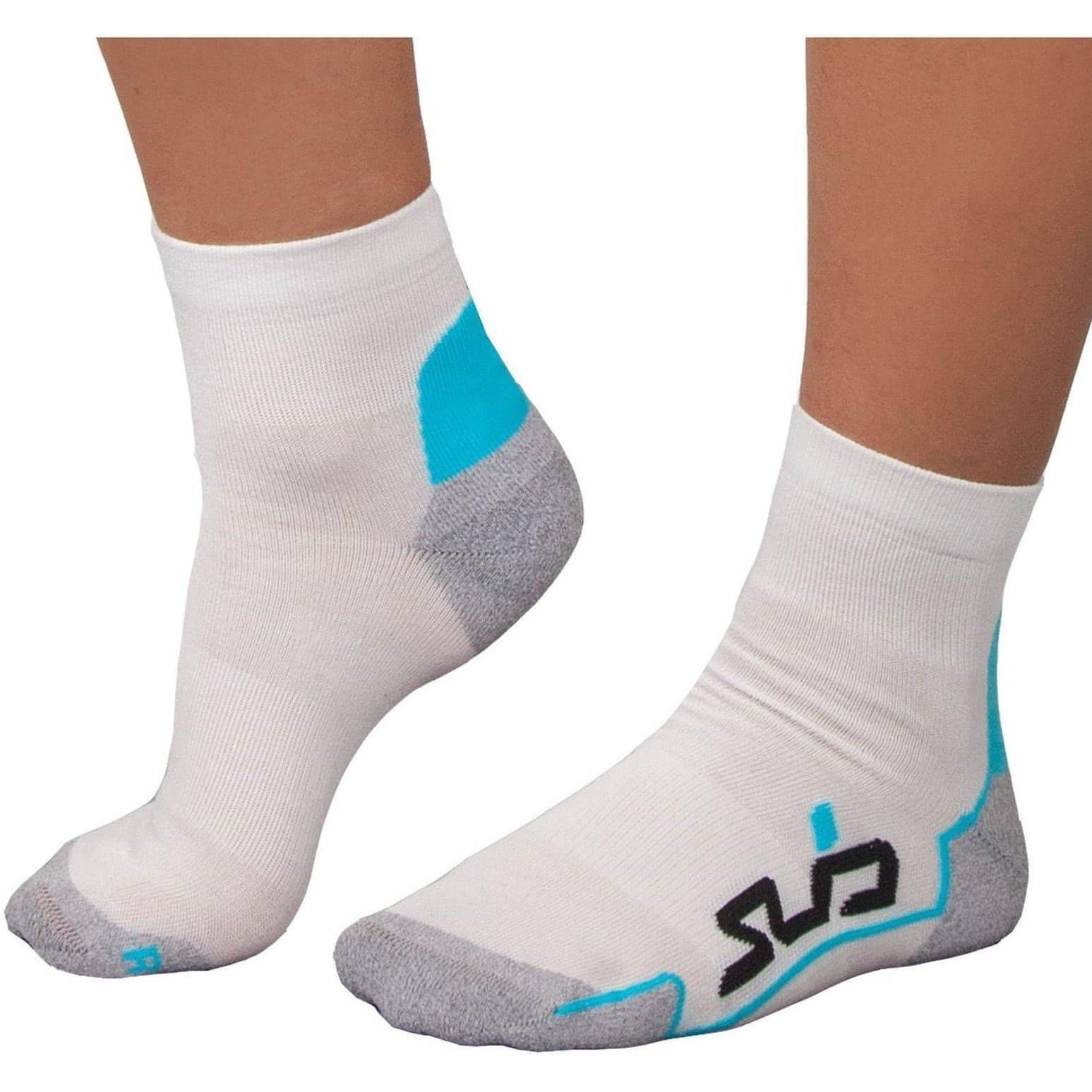 Sub Sports Dual All Season (3 Pack) Running Socks - White - Start Fitness