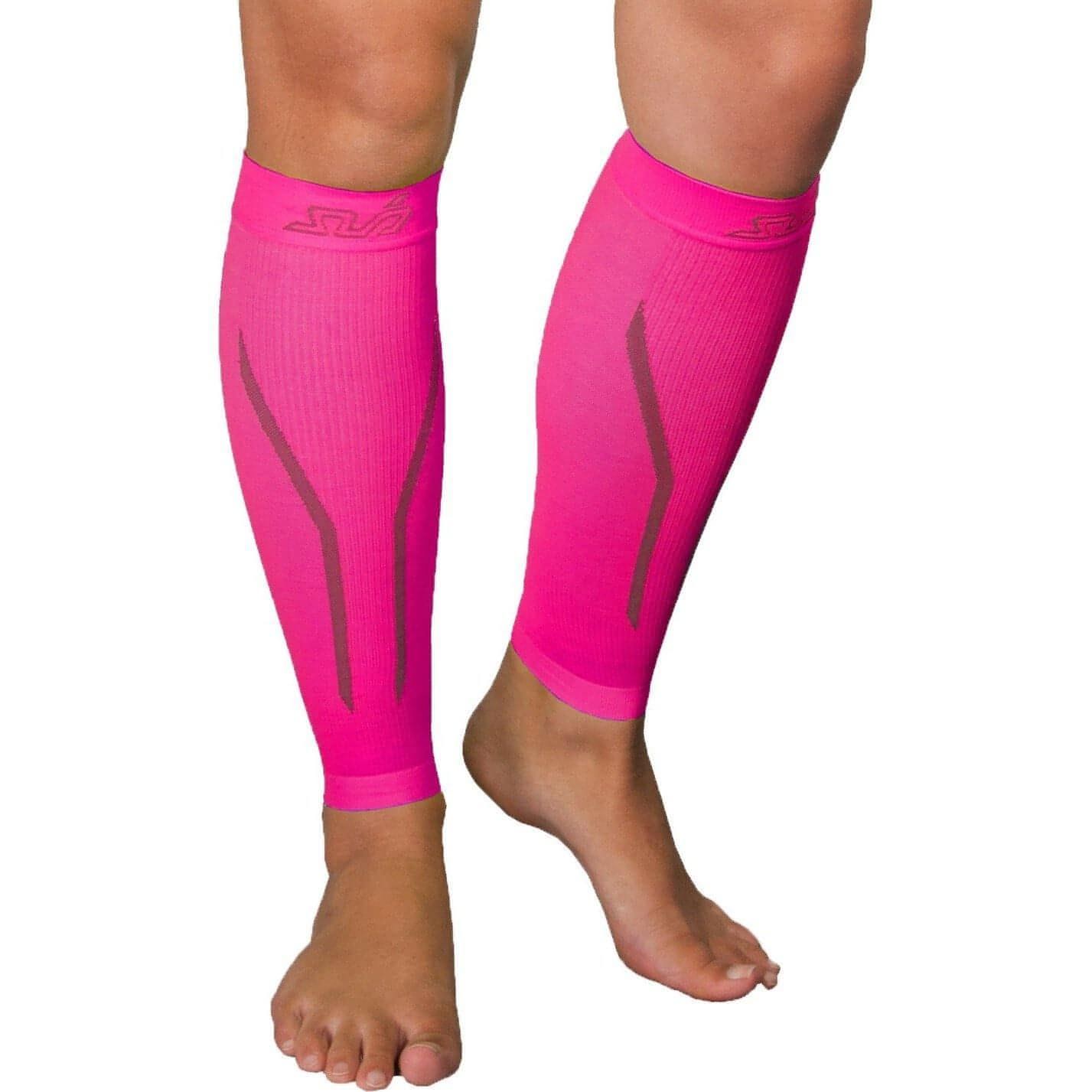 Sub Sports Seamless Dual Compression Calf Guards - Pink - Start Fitness