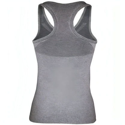 Sub Sports SubAir Seamless Womens Vest Tank Top - Grey - Start Fitness