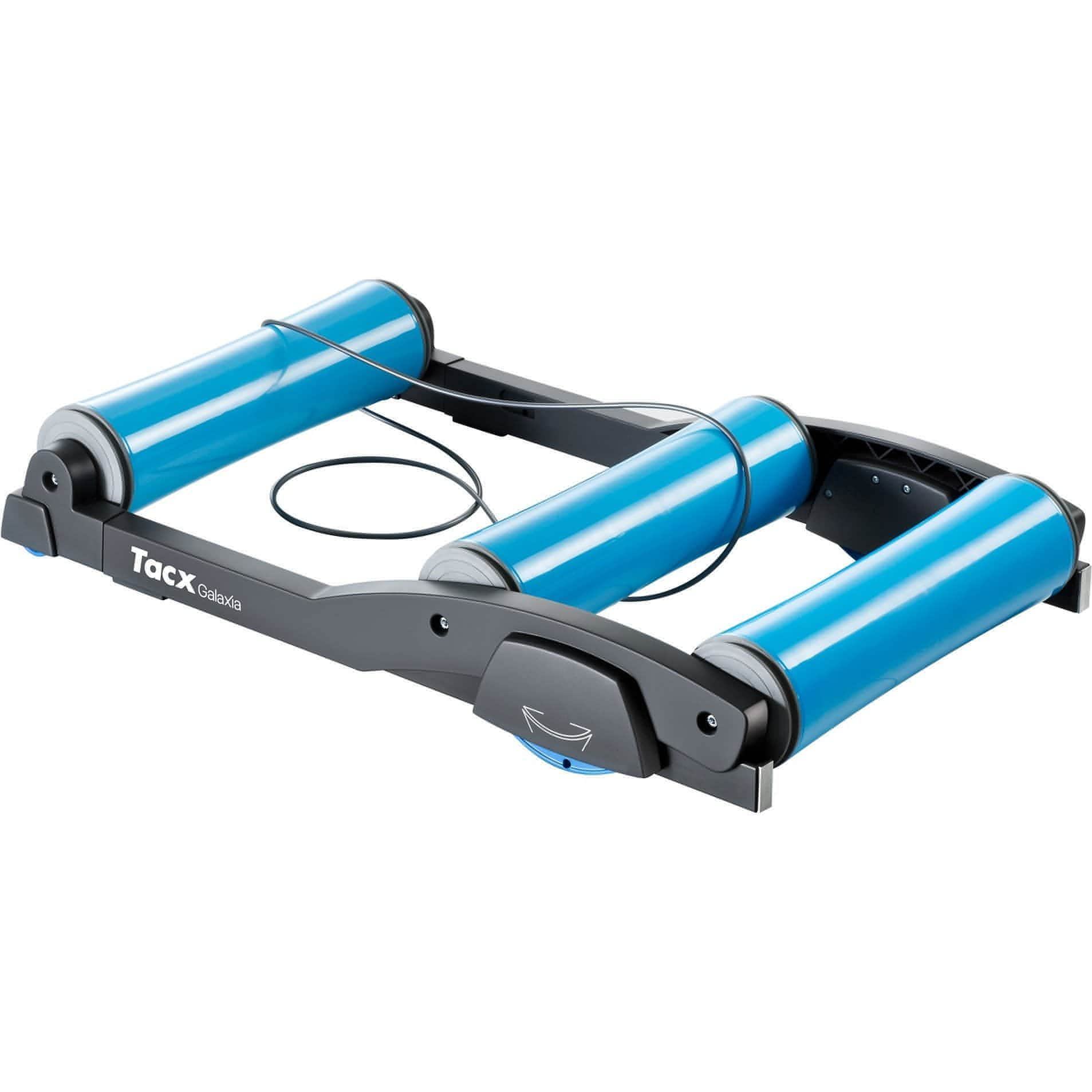 Tacx Galaxia Advanced Rollers Trainer - Blue 753759254933 - Start Fitness