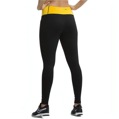 TCA Pro Performance Supreme High Waist Womens Long Running Tights - Black - Start Fitness
