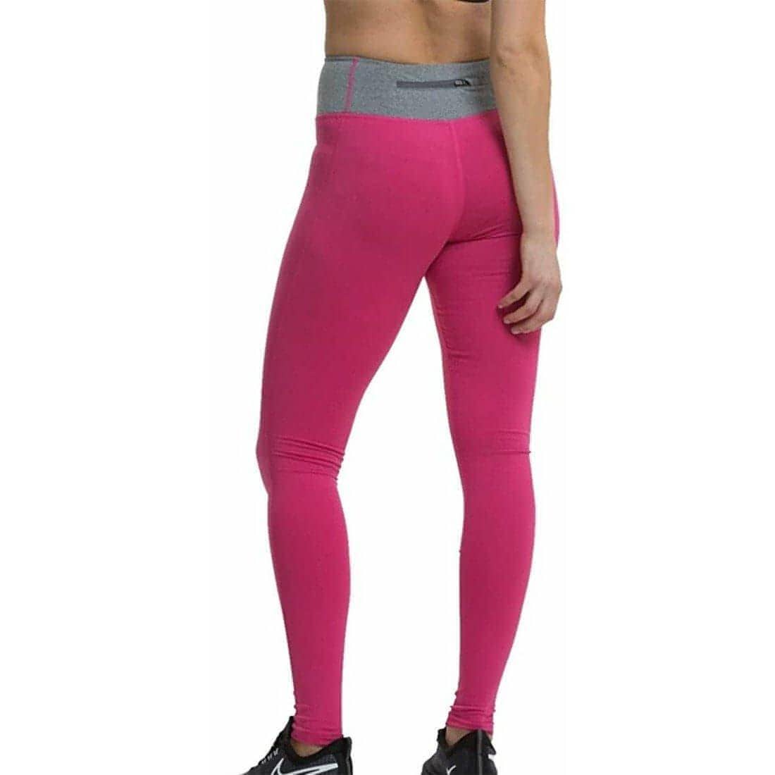 TCA Pro Performance Supreme High Waist Womens Long Running Tights - Pink - Start Fitness