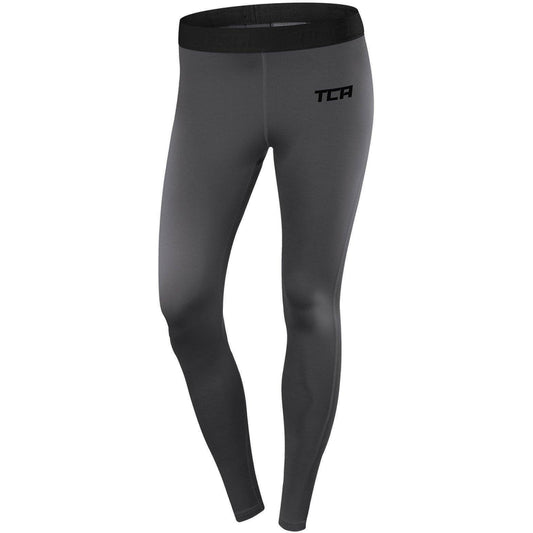 TCA Pro Performance Womens Endurance Long Training Tights - Grey - Start Fitness