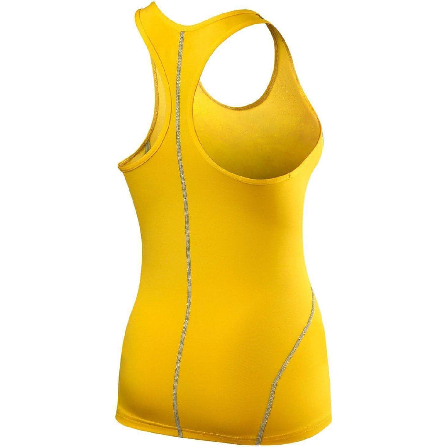 TCA Pro Performance Womens Running Vest Tank Top - Yellow - Start Fitness